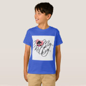 ピンクI愛私の子猫のTシャツおよびギフト Tシャツ (正面フル)