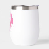 ピンクMOMサークルモノグラムスタイル (左面)