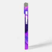 ピンクNパープルヒマワリ Case-Mate iPhoneケース (裏面 / 左)