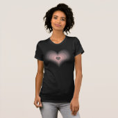 ピンクnブラウン tシャツ (正面フル)