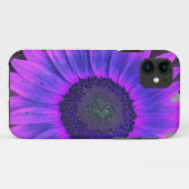 ピンクN紫ひまわりiPhone 5ケース Case-Mate iPhoneケース (裏面(横))