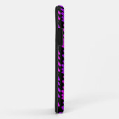 ピンクn紫色のSquiggles Case-Mate iPhoneケース (裏面/右)