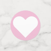 ピンクOhベビーカスタマイズ可能紙吹雪 コンフェッティ (スモール正面)