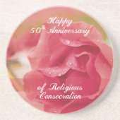 ピンクRoの宗教的な奉献50周年 コースター (正面)