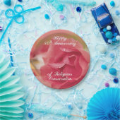 ピンクRoの宗教的な奉献50周年 ペーパープレート (パーティー)