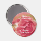 ピンクRoの宗教的な奉献50周年 マグネット (正面/裏面)