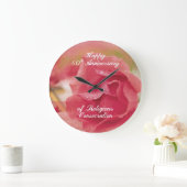 ピンクRoの宗教的な奉献50周年 ラージ壁時計 (ホーム)
