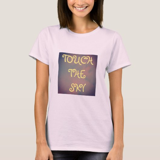 ピンクtouch tシャツ (正面)