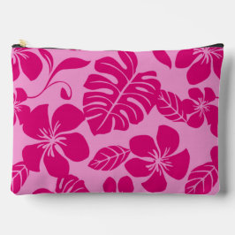 ピンクx 2のピンクビキニ模様 アクセサリーポーチ