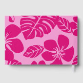 ピンクx 2のピンクビキニ模様 ゲストブック (裏面)