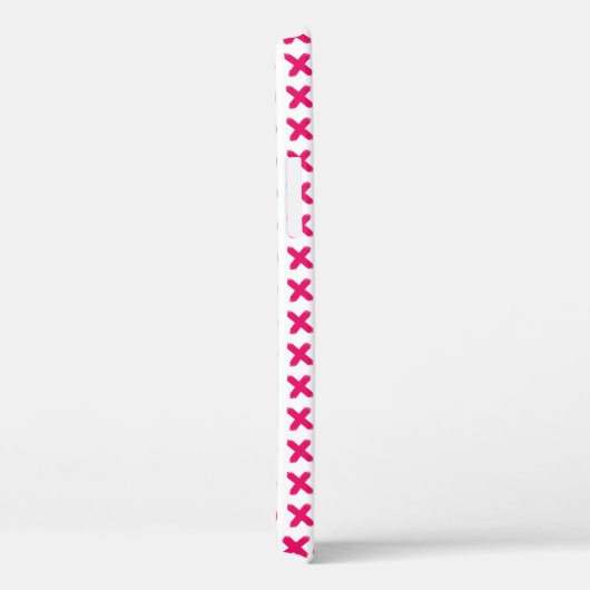 ピンクXO Case-Mate iPhoneケース (裏面 / 右)