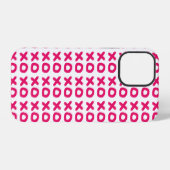 ピンクXO iPhoneケース (裏面横)