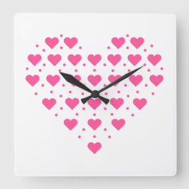 ピンケハーゼン スクエア壁時計