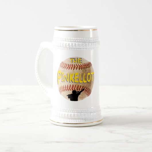 ピンケル・ロット・ボール ビールジョッキ (正面左)
