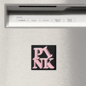 ピンコンブラック乳がん認識度 マグネット (インサイチュ (食洗機))