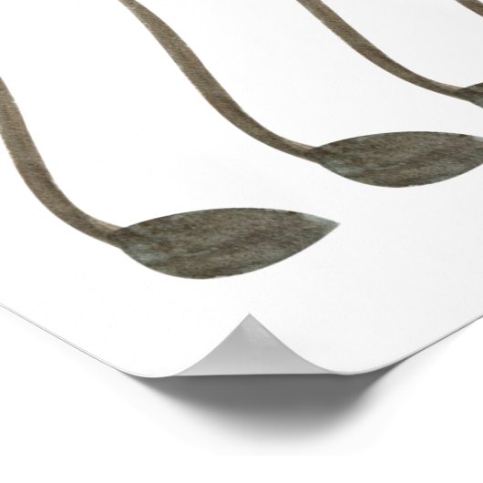 ピンザテールカウテールファームアニマルズガール誕生日 ポスター (角)