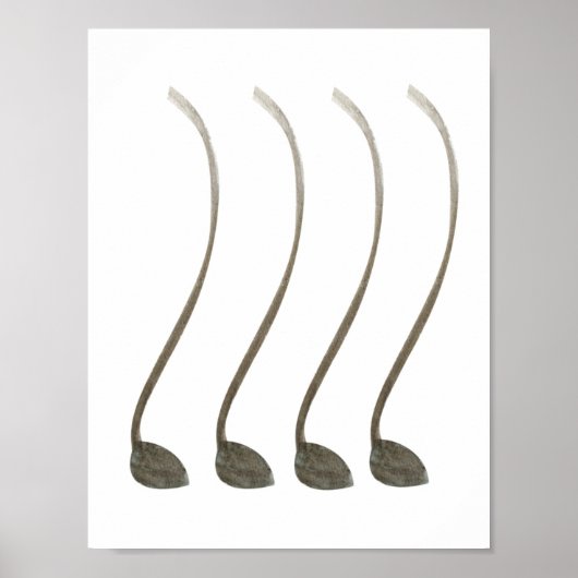 ピンザテールカウテールファームアニマルズガール誕生日 ポスター (正面)