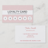 ピンシンプルク ロイヤリティカード (正面/裏面)