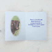 ピンジカウアー 8360 幸運を - どんな行事にも使える サンキューカード (内部)