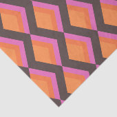 ピンスタイリッシュクとモダン茶色の世紀中頃の模様  薄葉紙 (詳細)