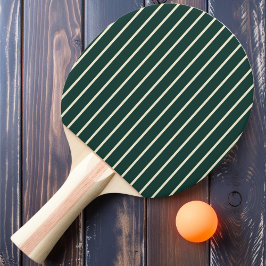 ピンストライピングセージ緑の色 卓球ラケット
