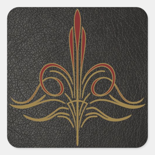 ピンストライプ スクエアシール (正面)