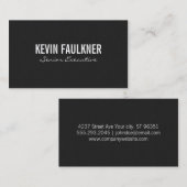 ピンストライプ 名刺 (正面/裏面)