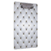 ピンタック白と金ゴールド エレガント クリップボード (右)