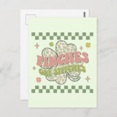 ピンチがステッチを取得 ポストカード (正面/裏面)