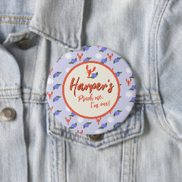 「ピンチだ！アイワンコーストロブスター誕生日 缶バッジ