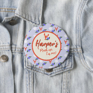 「ピンチだ!アイワンコーストロブスター誕生日 缶バッジ