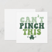 ピンチできないレトロSVG/PNG – セントパトリックデー シーズンカード (正面/裏面)