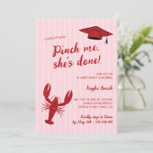 ピンチでザリガニの卒業式 招待状 (スタンド正面)