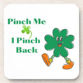 ピンチでピンチしてシャムロックで歩く コースター (正面)