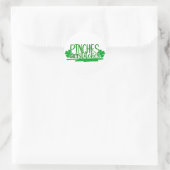 ピンチはステッチを取得🍀 ラウンドシール (バッグ)