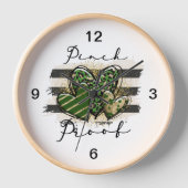 ピンチプルーフアイリッシュパック 壁時計 (正面)