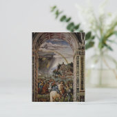 ピンチュリチオフレスケンジクラスzuレーベンウントタテンデズ ポストカード (スタンド正面)