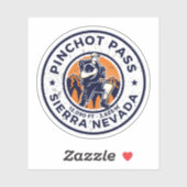 ピンチョット峠 シエラネバダの高山峠 シール (シート)