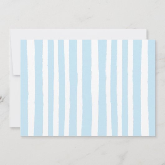 ピンチ私は1人のロブスター写真第1の誕生日 招待状 (裏面)