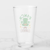 ピンチ魅力的おもしろいSt patricks day男子生徒 タンブラーグラス (裏面)