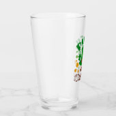 ピンチ魅力的おもしろいSt patricks day男子生徒 タンブラーグラス (右)