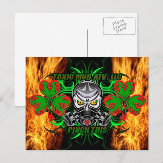 ピンチ ポストカード (正面/裏面)