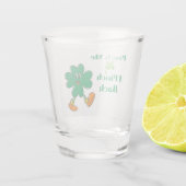 ピンチ・ミー、私は歩く・シャムロックでピンチ ショットグラス (裏面)