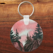 ピンツリーキーチェーン キーホルダー (正面)