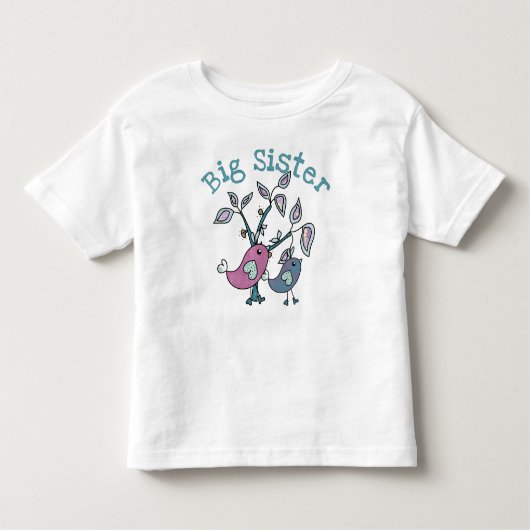 ピンティ・バード トドラーTシャツ (正面)