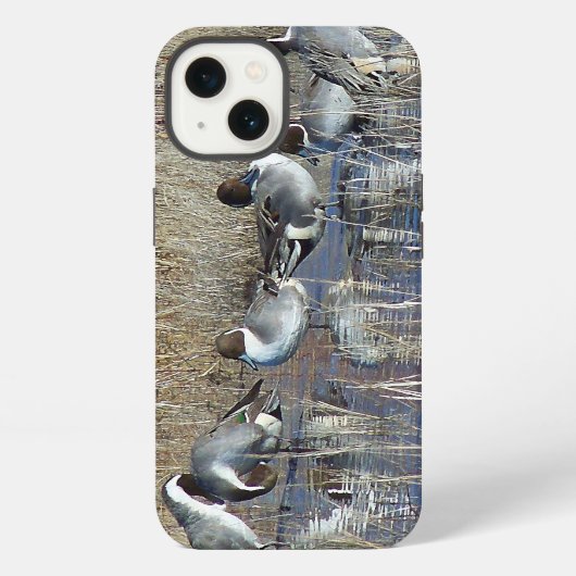 ピンテールダックスiPhone 6ケース iPhoneケース (裏面)