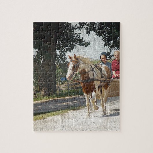 ピントと乳母車 ジグソーパズル (縦)