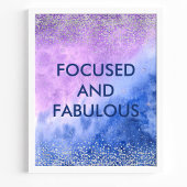 ピントと素晴らカスタムしい水の色引用文 ポスター