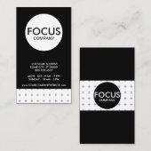 ピントの合わない会社 名刺 (正面/裏面)