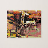 ピントアミッシュ馬8ビットアート ジグソーパズル (横)